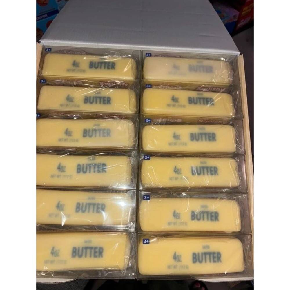 Crispy Wax Covered Butter Squishy